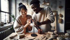 DIY Lamp Kit: Create Custom Lighting in One Hour