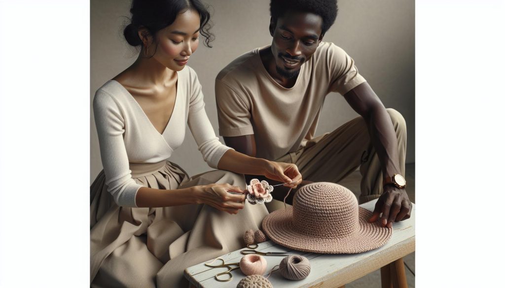 How to Attach Crochet Flower to Hat: Sew or Pin Options