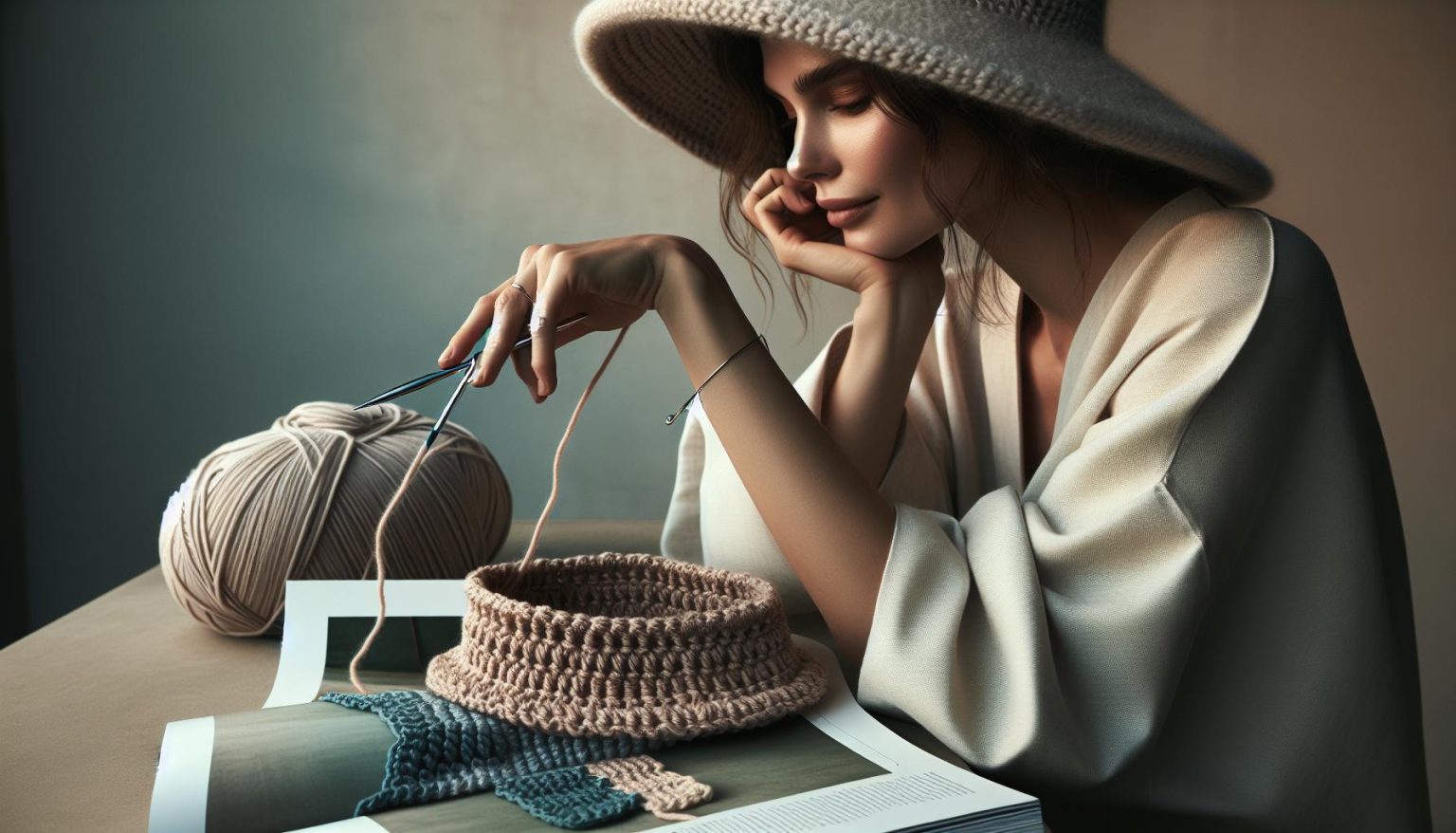 How To Crochet A Brimmed Hat: Structured Edge Techniques » Craft-Chic.com