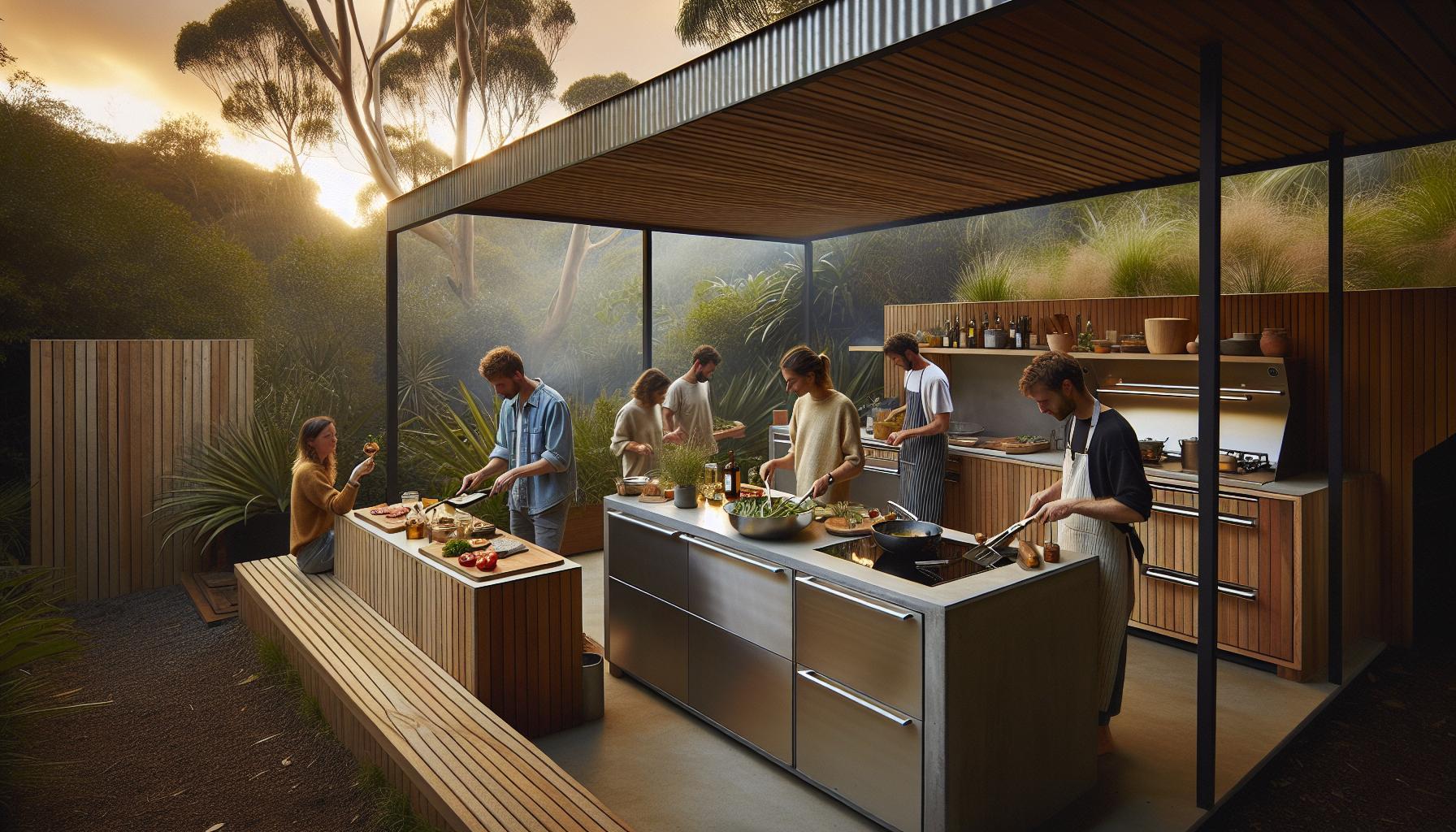 DIY Outdoor Kitchen Kits: Build Your Dream Cooking Space » Craft-Chic.com