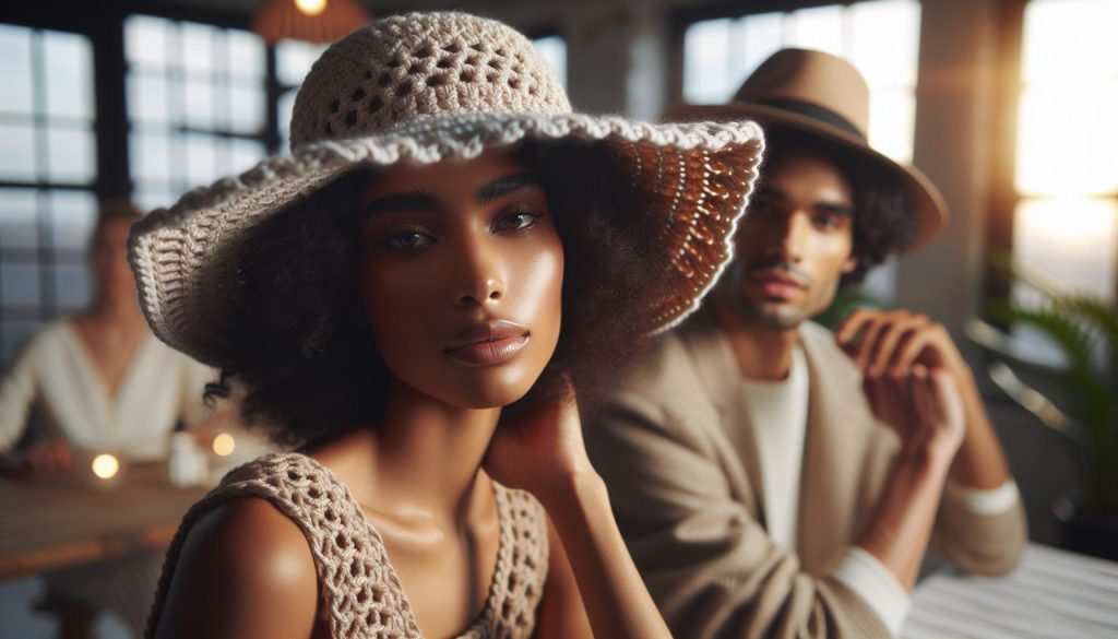 Crochet Hat with Brim Pattern: Stylish Sun Shade Guide