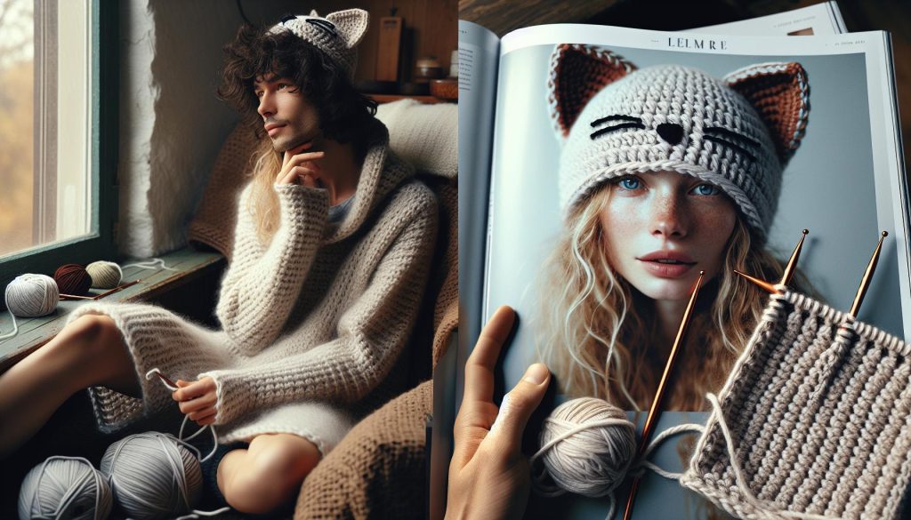Crochet Pattern for Cat Hat: Whiskers & Ears Tutorial
