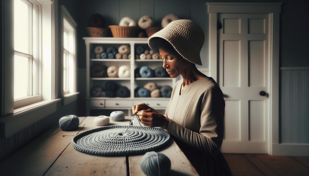 How to Crochet a Circle Hat: Flat Top Amish-Style Pattern