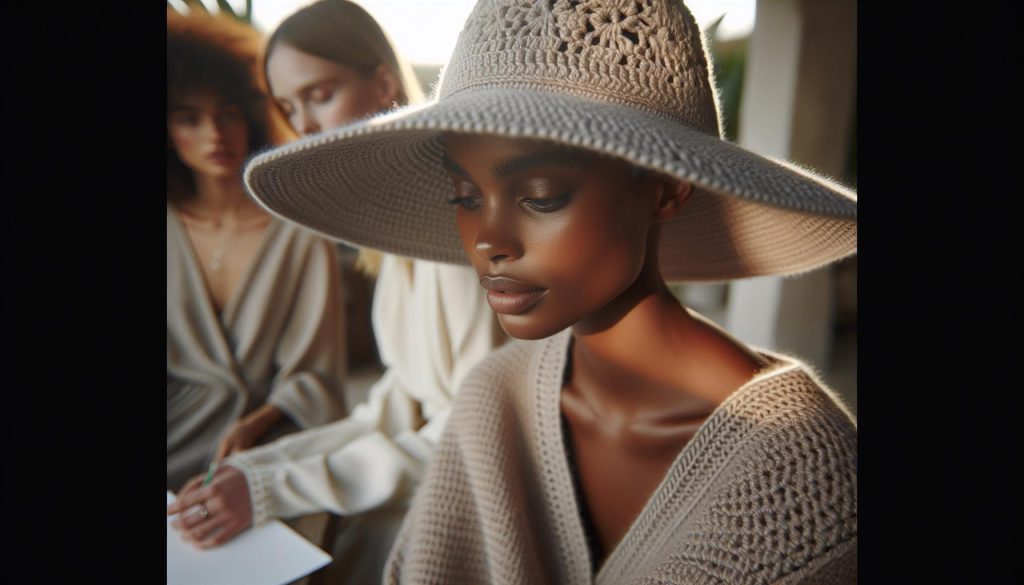Crochet Wide Brim Hat Pattern: Dramatic Sun Protection