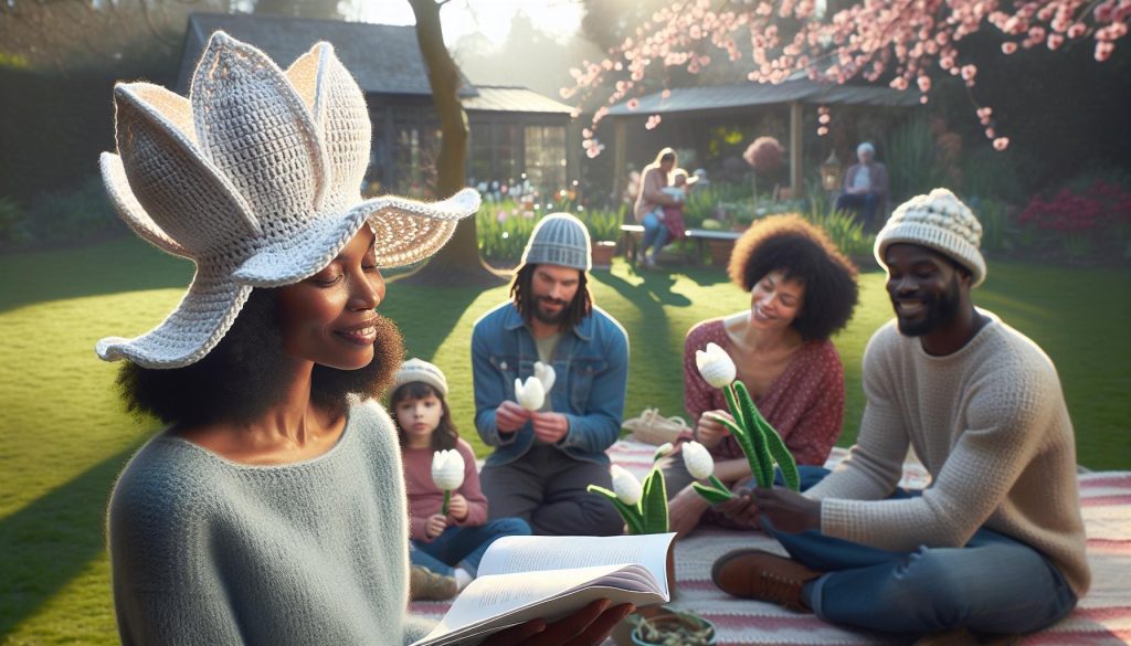 Tulip Hat Crochet Pattern Free: Floral Spring Bloom