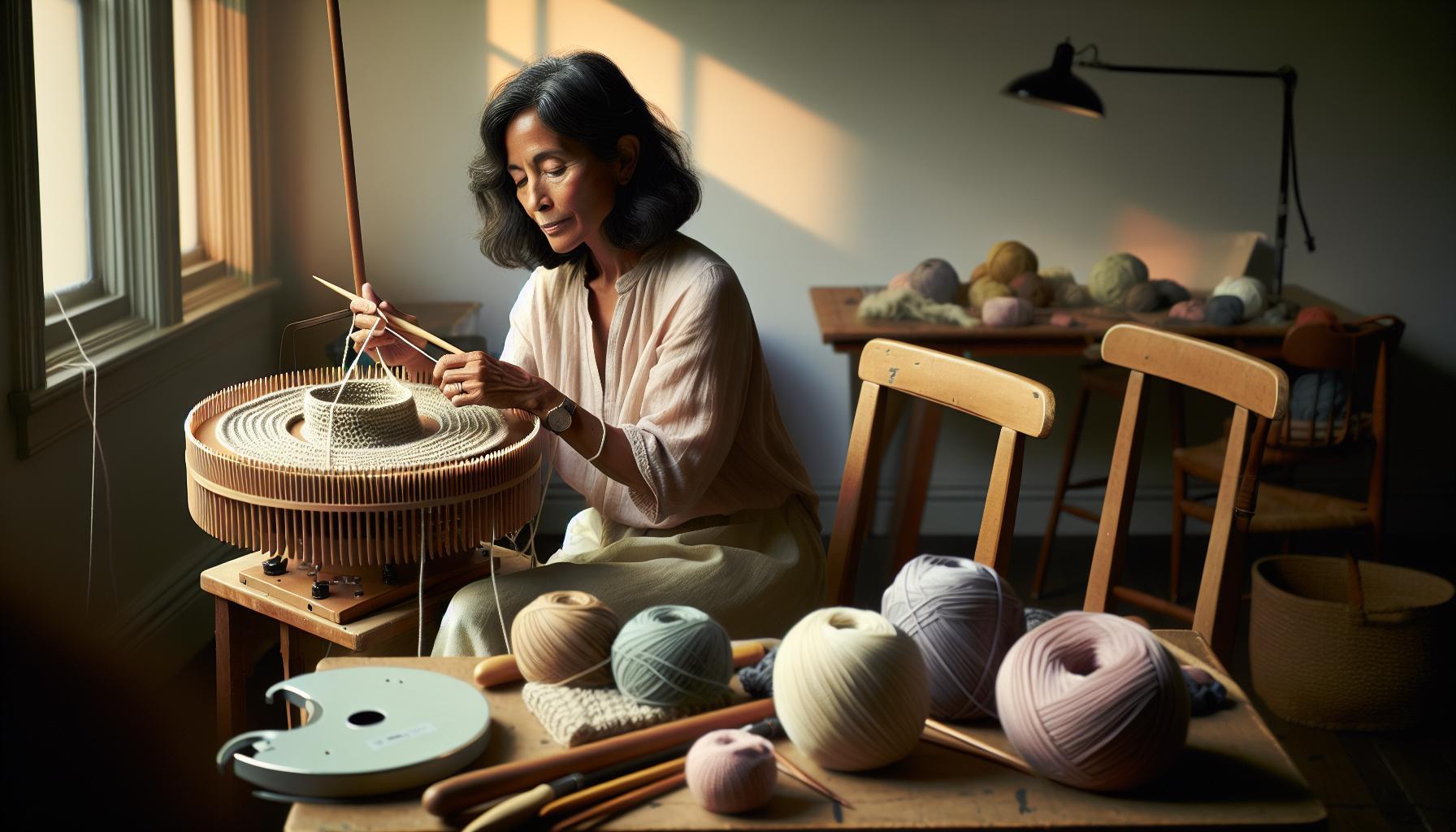 How To Crochet A Hat On A Round Loom: Circular Tool Method » Craft-Chic.com