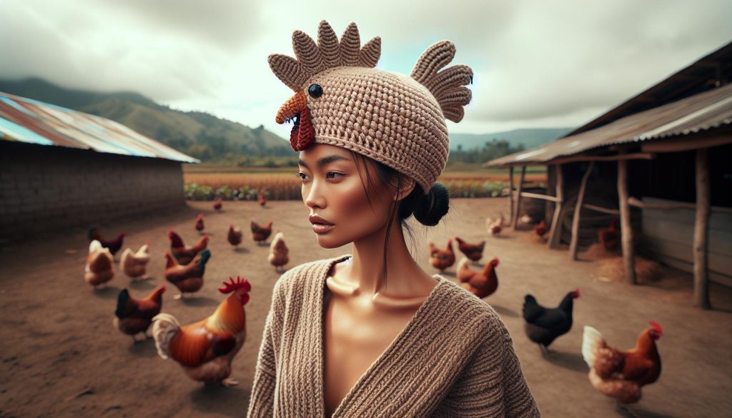 How to Crochet a Chicken Hat: Farm Animal Costume With Comb