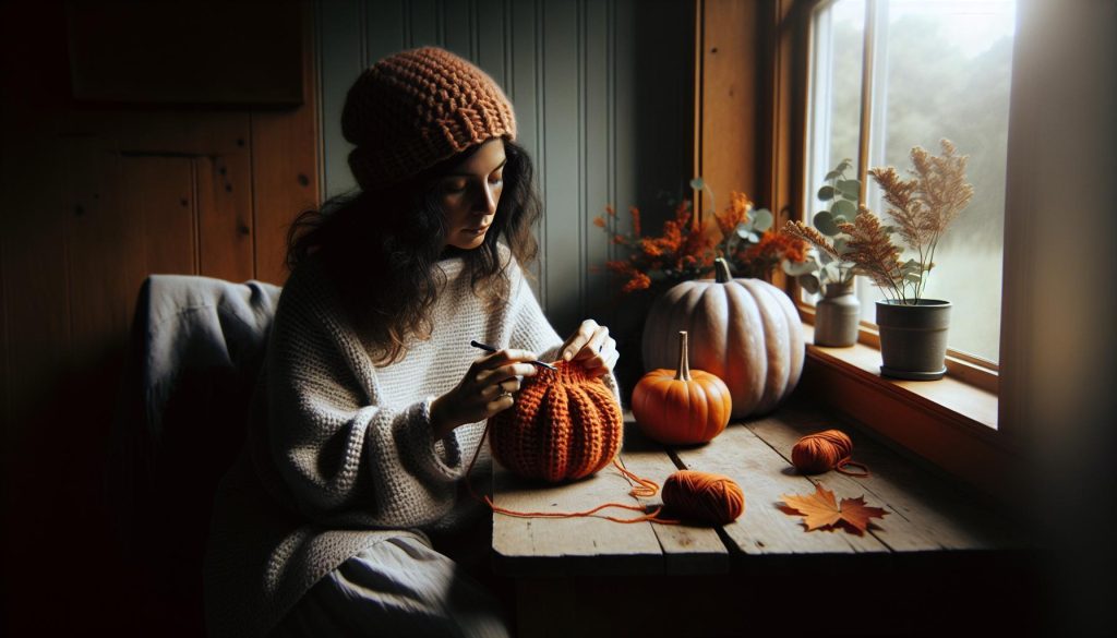 How to Crochet a Pumpkin Hat: Fall Harvest Costume Fun