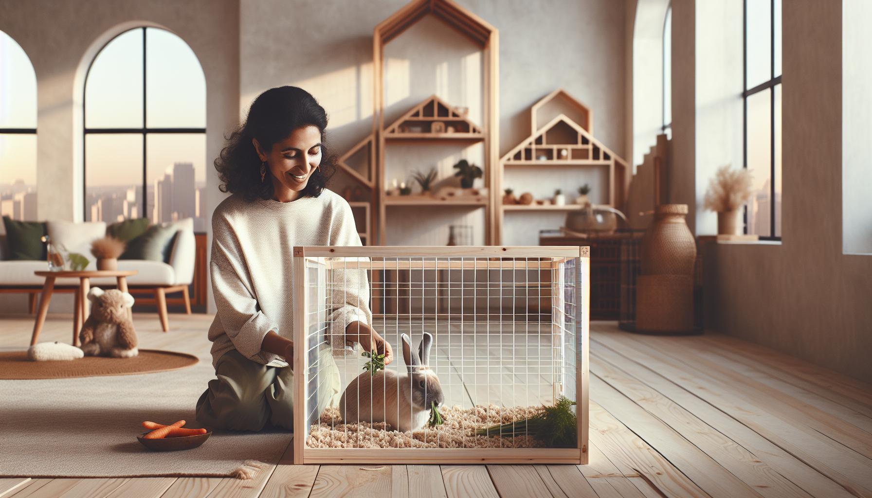 DIY Indoor Rabbit Pen: Build A Safe Happy Home » Craft-Chic.com