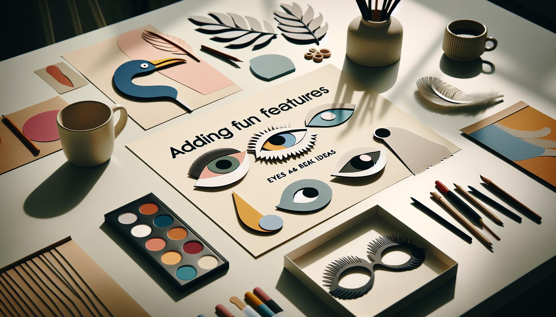 Adding Fun Features: Eyes and Beak Ideas