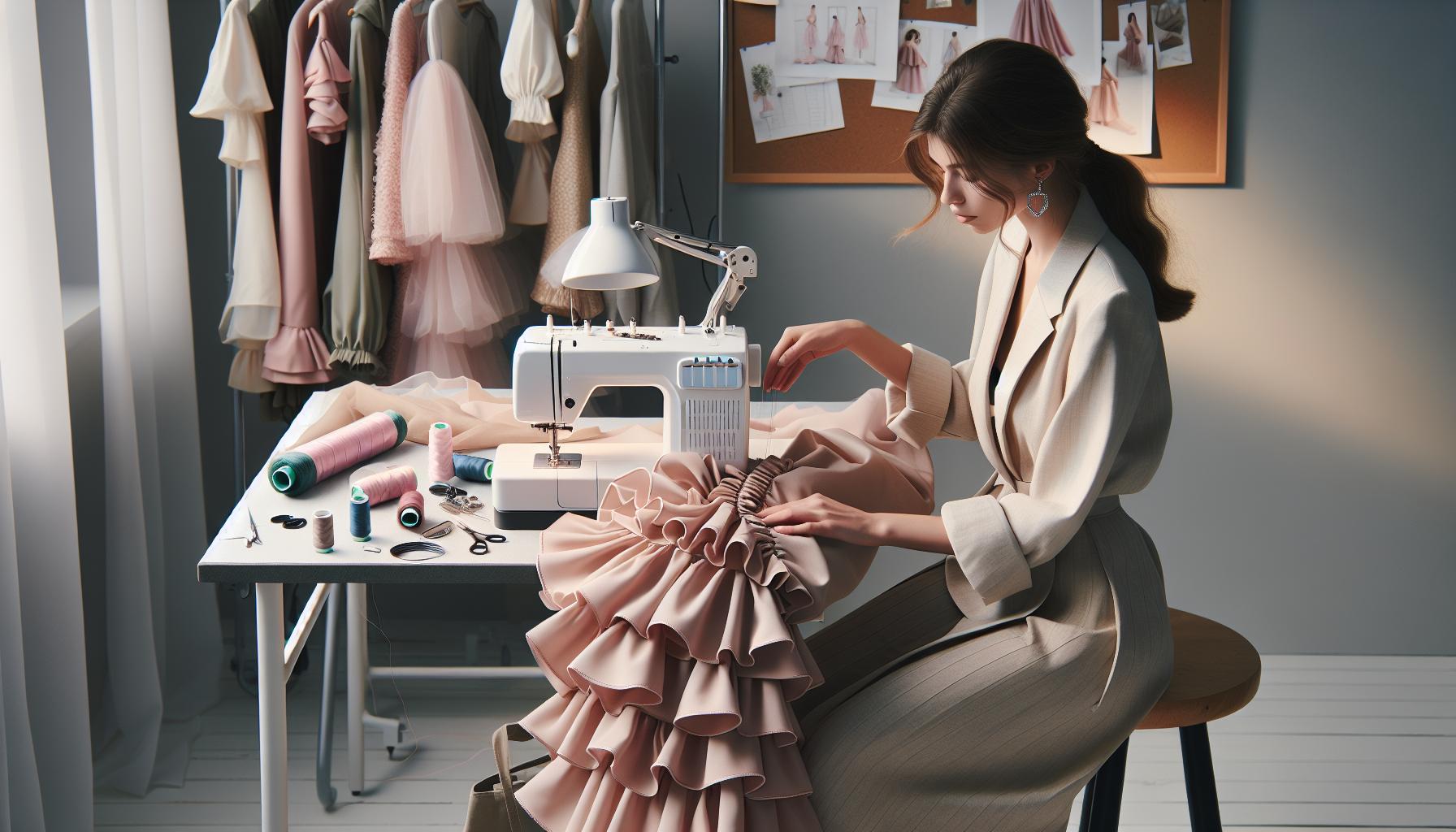 Adding Ruffles: Techniques for a Feminine Look