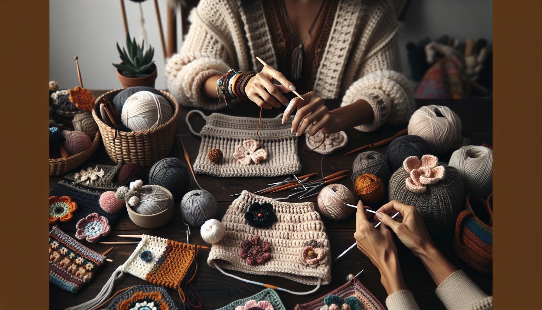 Advanced Crochet Techniques: Adding Flair and Function