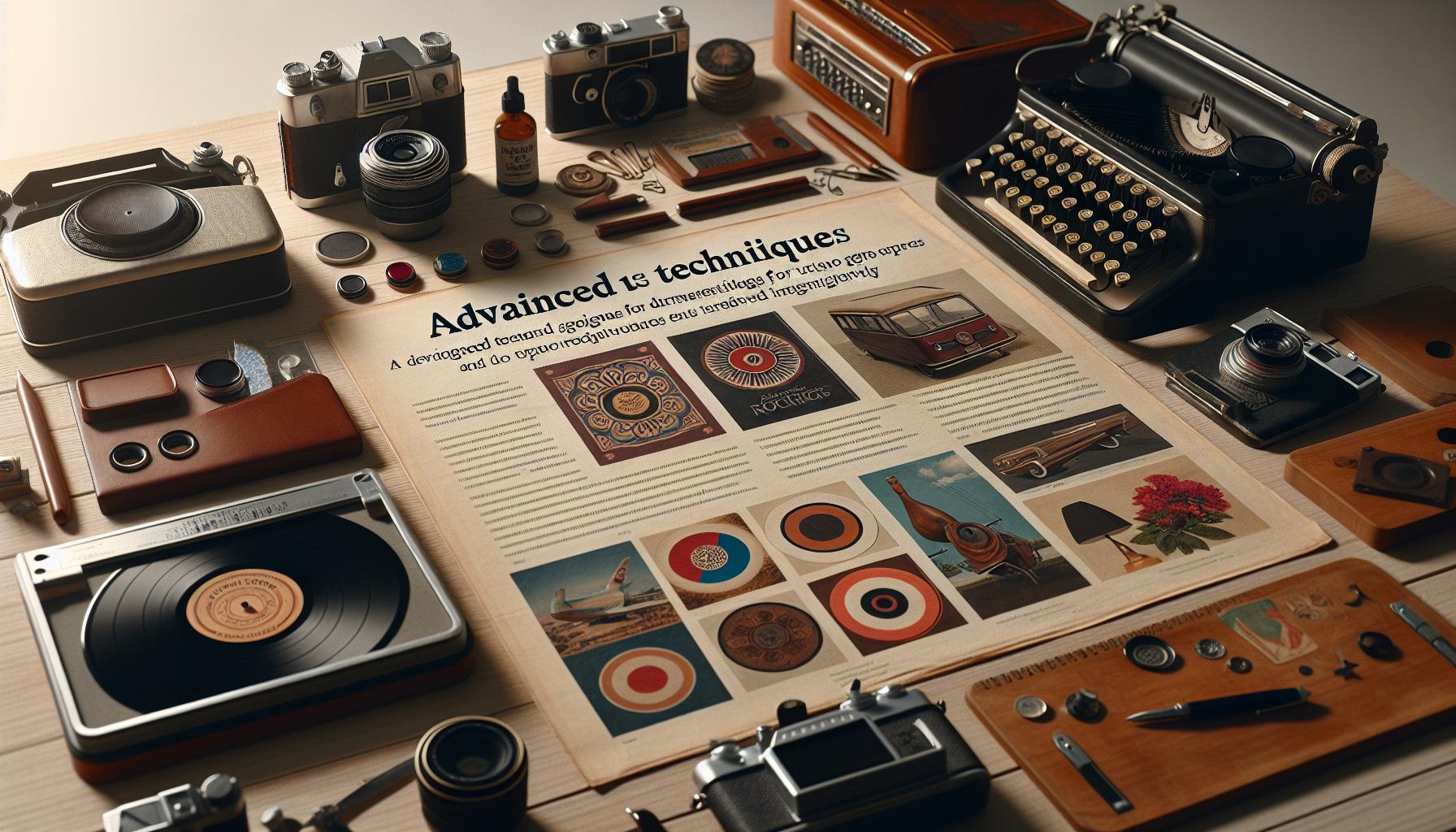 Advanced Techniques for Unique Retro Designs