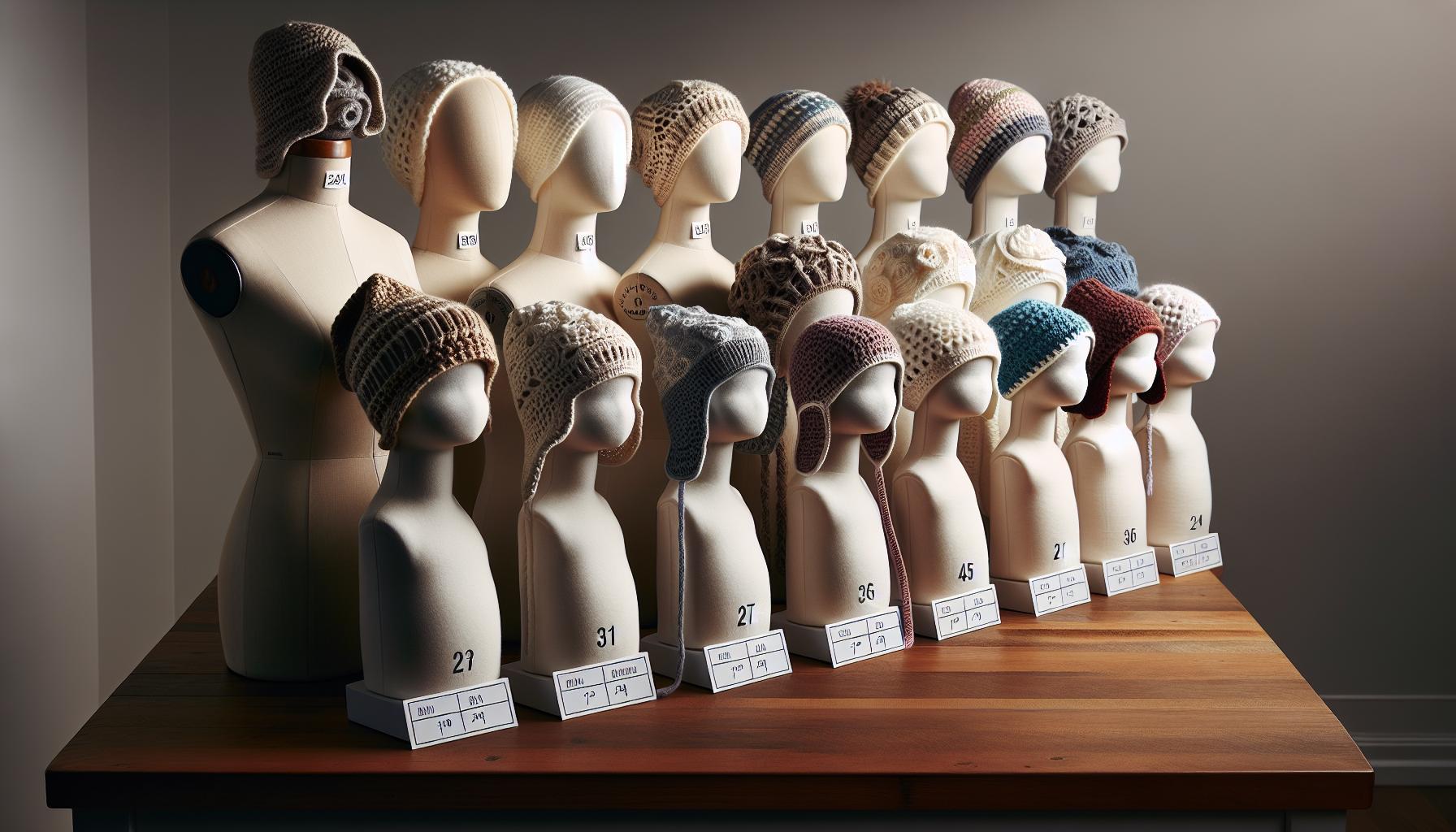 Age-Specific Length Guidelines for Crochet Hats