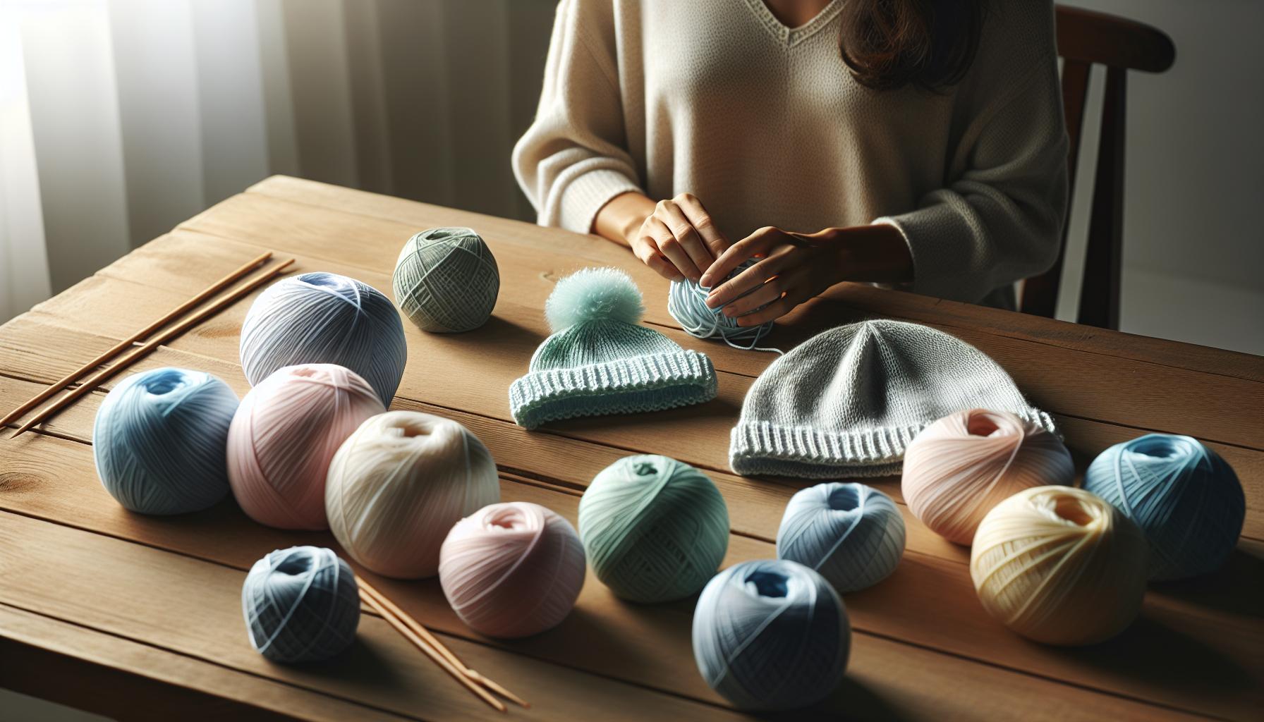 Choosing the Perfect Yarn for Baby Hats
