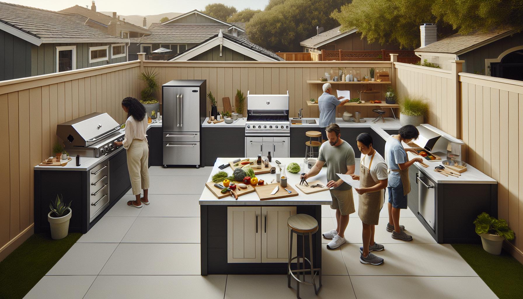 Choosing the Right DIY Outdoor Kitchen Kit for Your Space