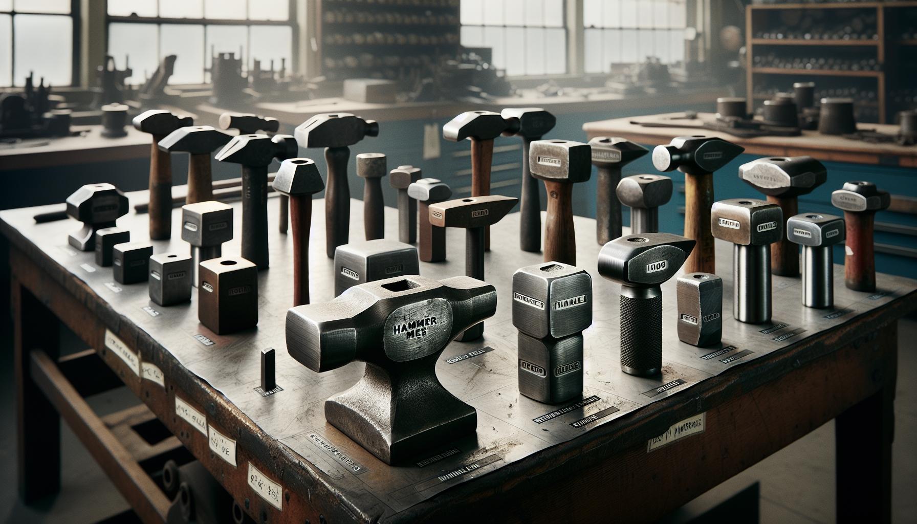 Choosing the Right Metal for Hammer Heads