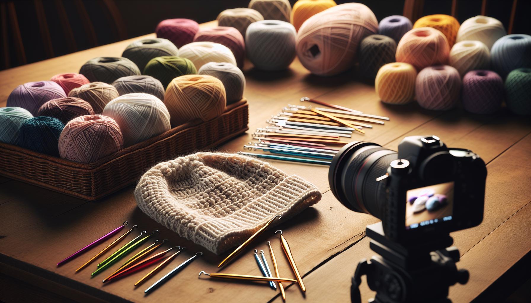 Choosing the Right Yarn and Hook for Your Hat