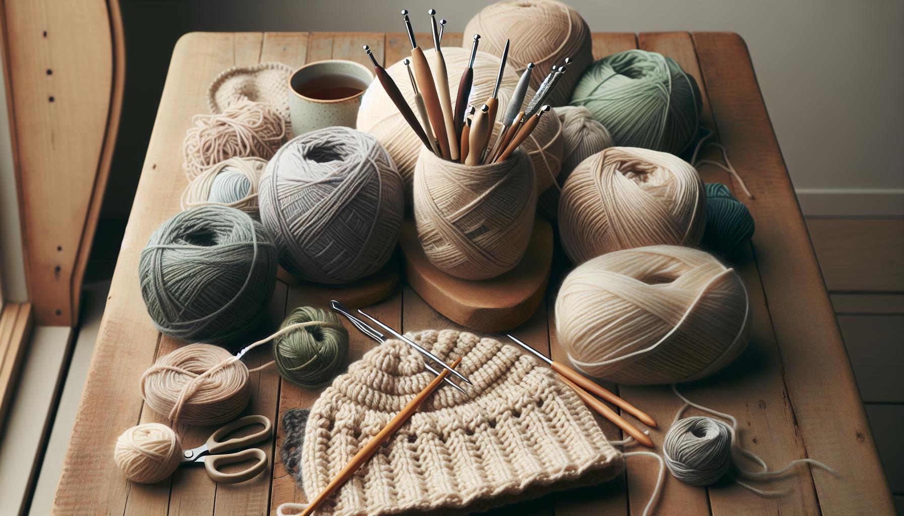 Choosing the Right Yarn and Tools for Your Crochet Hat