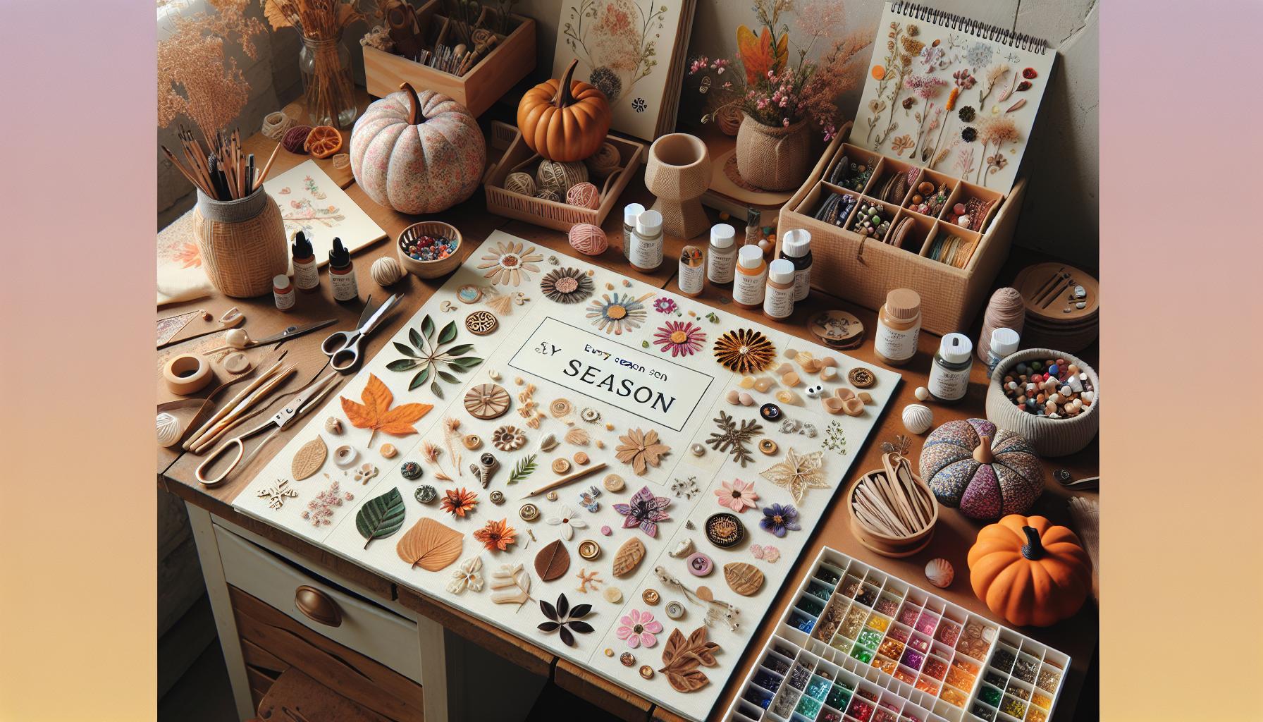Creative DIY Craft Kits for Every Season