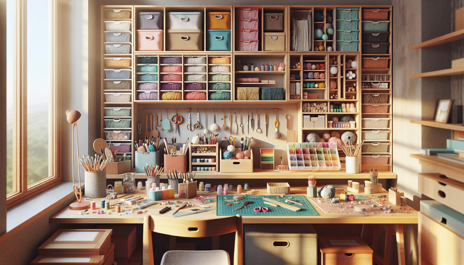 Creative Ways to Organize Your Craft Space