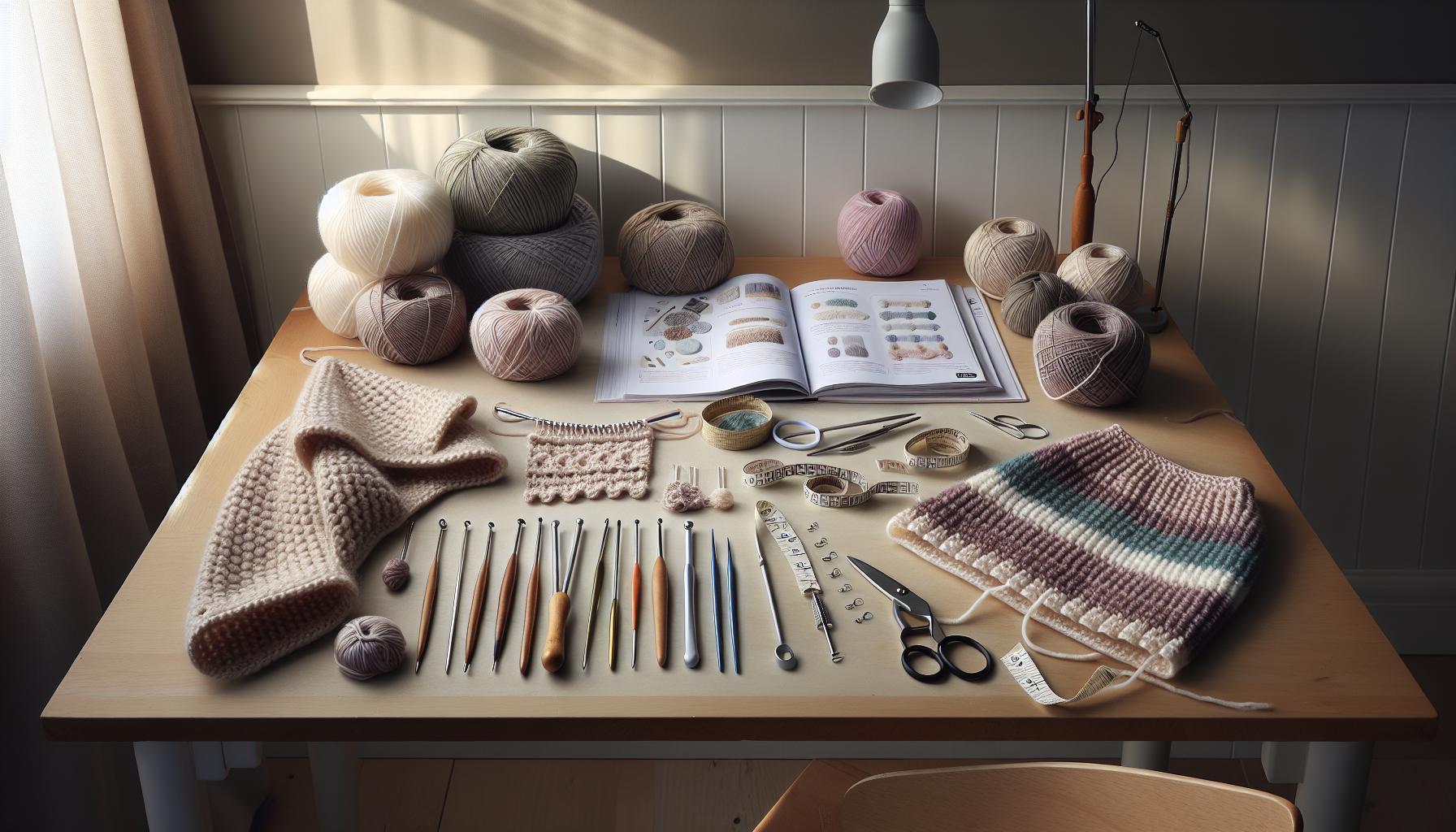 Essential Crochet Materials for Your Toboggan