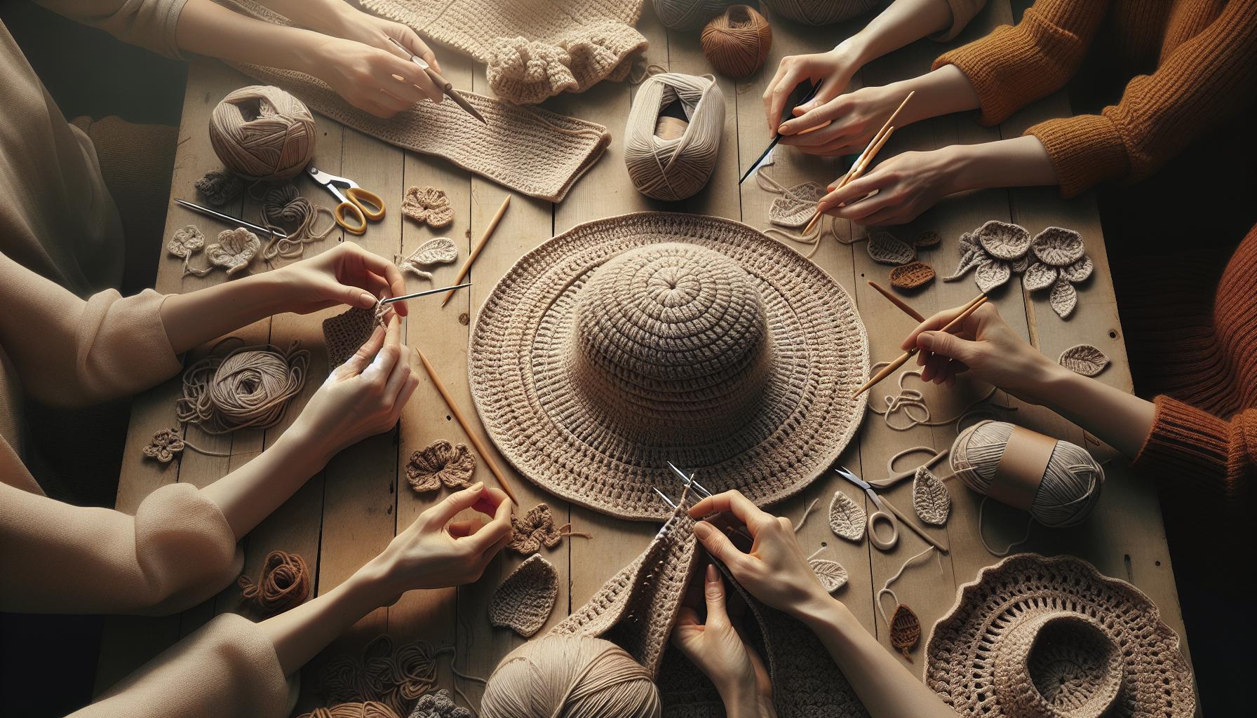 Essential Crochet Stitches for a Shaped Brim