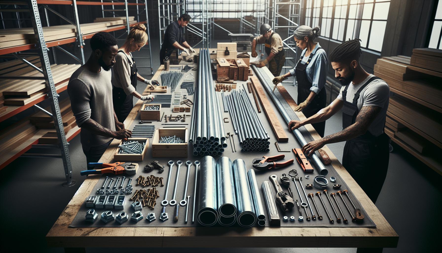 Essential Materials for Crafting Scaffolding