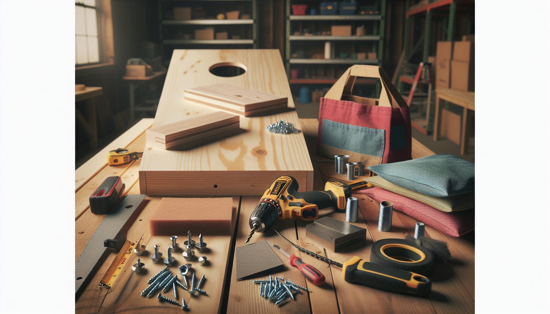 DIY Cornhole Board: Build Tournament Quality at Home 1 Essential Materials for Your Cornhole Project