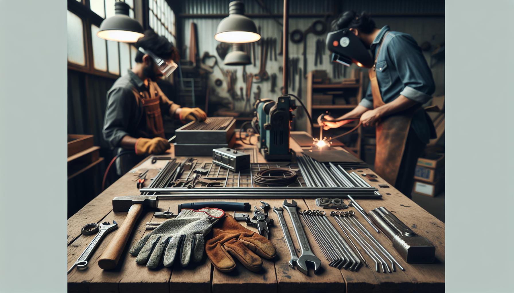Essential Materials for Your Metal Shop Project