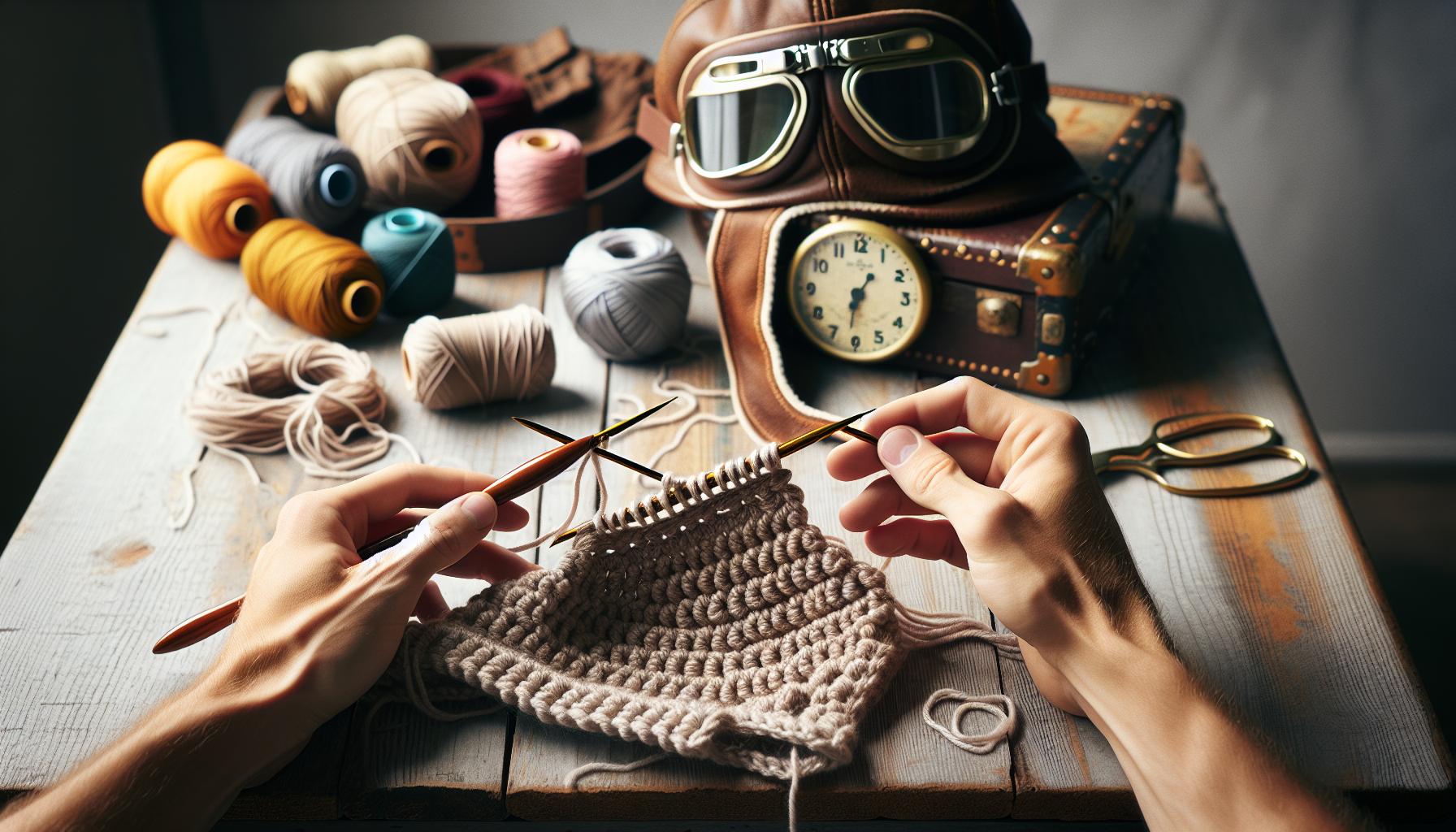 Essential Stitches for Your Aviator Hat Project