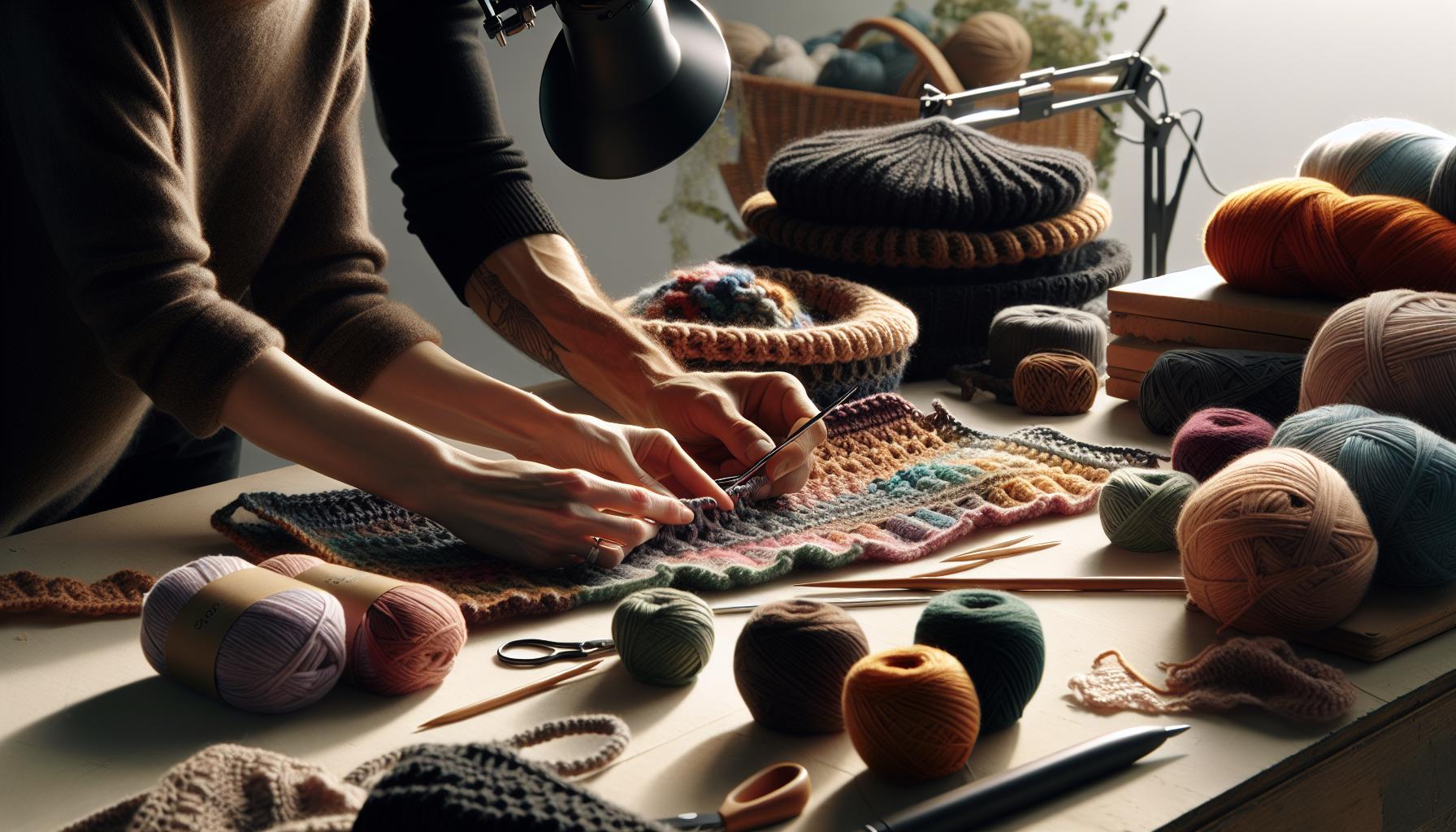 Essential Techniques for Crocheting Hats and Scarves