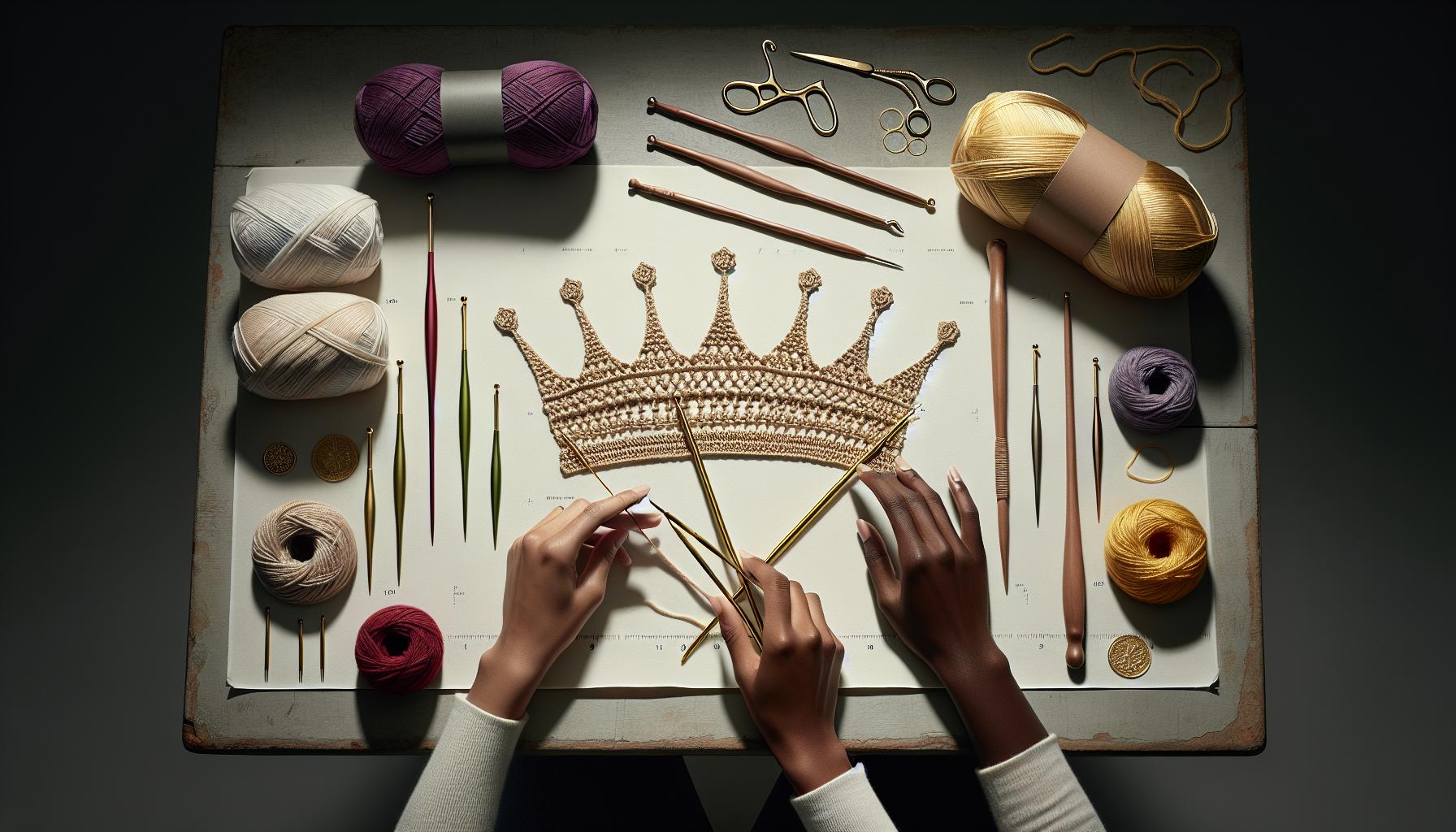 Essential Tools for Crocheting the Perfect Crown