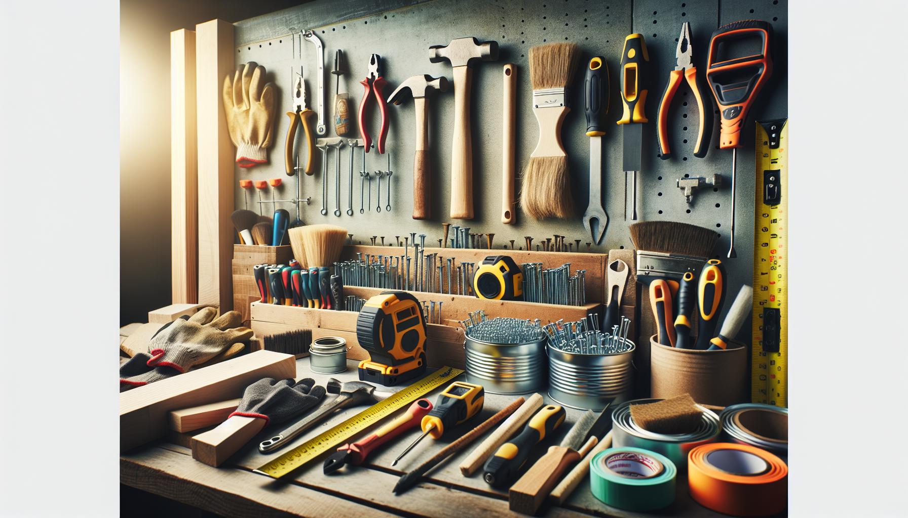 A Crafted Cottage: Home Decor Project Inspiration 1 Essential Tools and Materials for DIY Projects