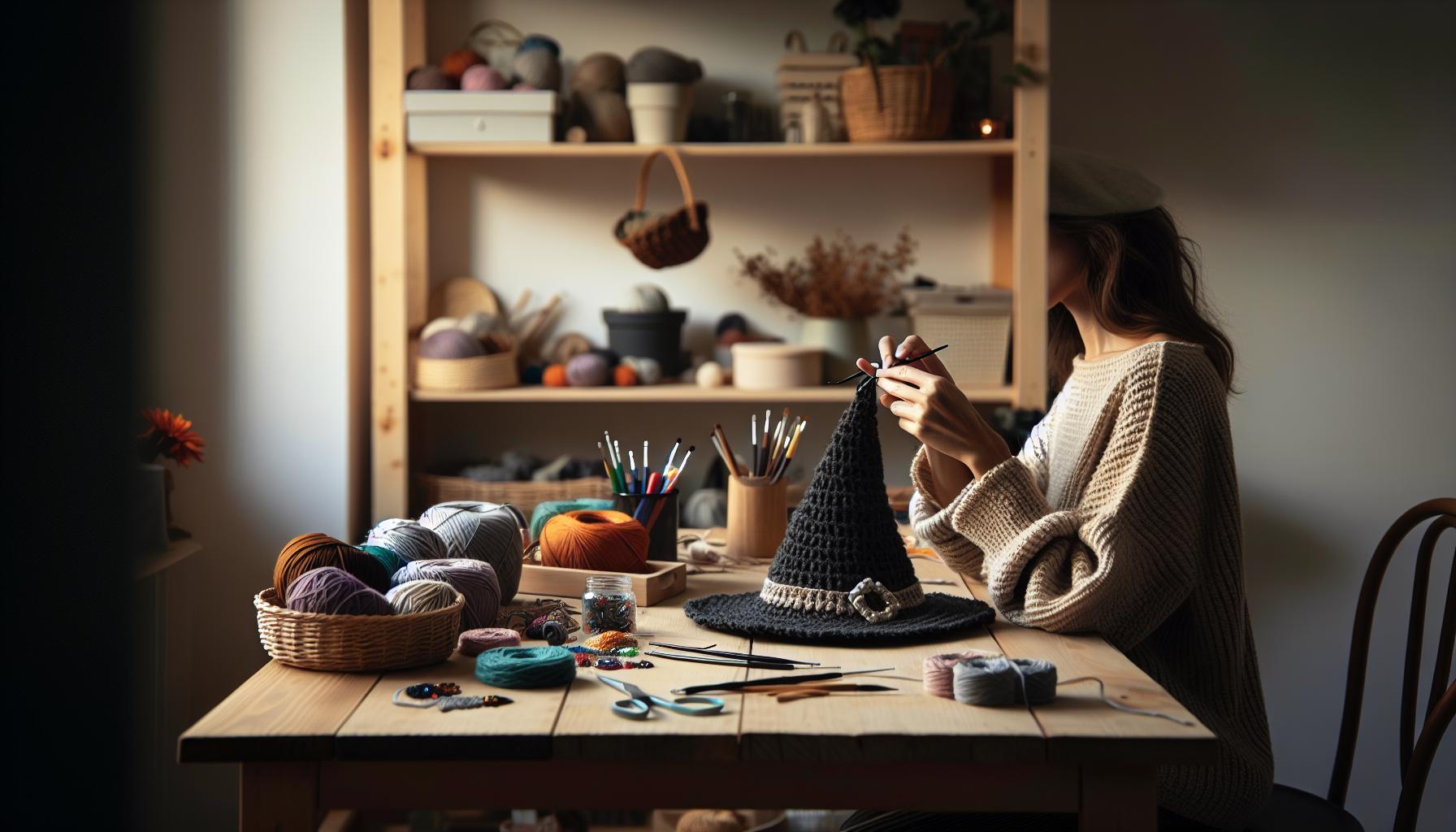 Crochet Witch Hat Pattern Free: Spooky Style Guide 2 How to Customize Your Crochet Witch Hat