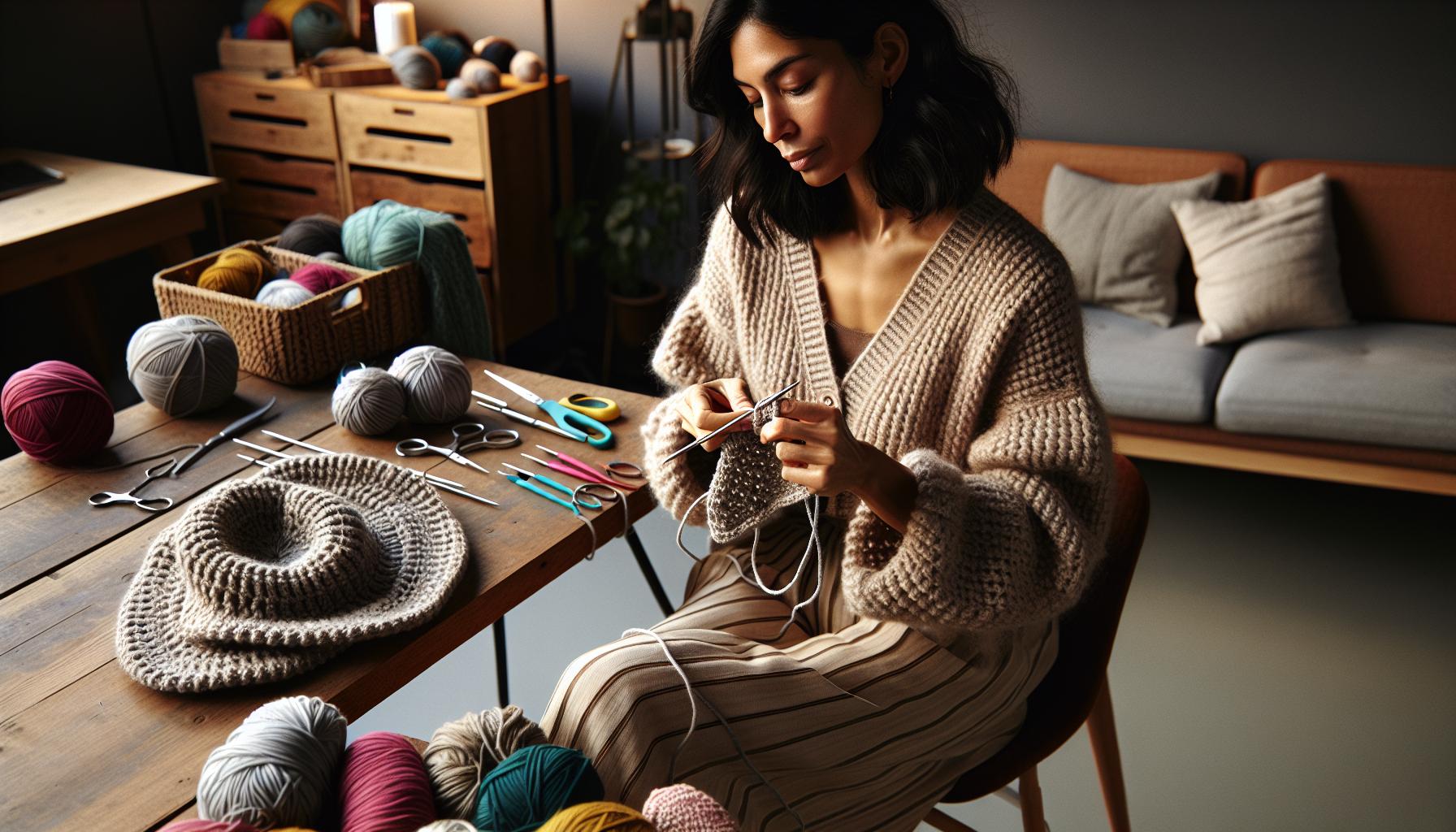 How to Style Your Crochet Hat with Elastic