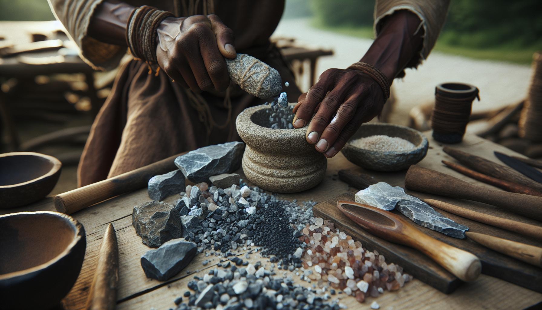 How to Craft Flint: Gravel Grinding Method