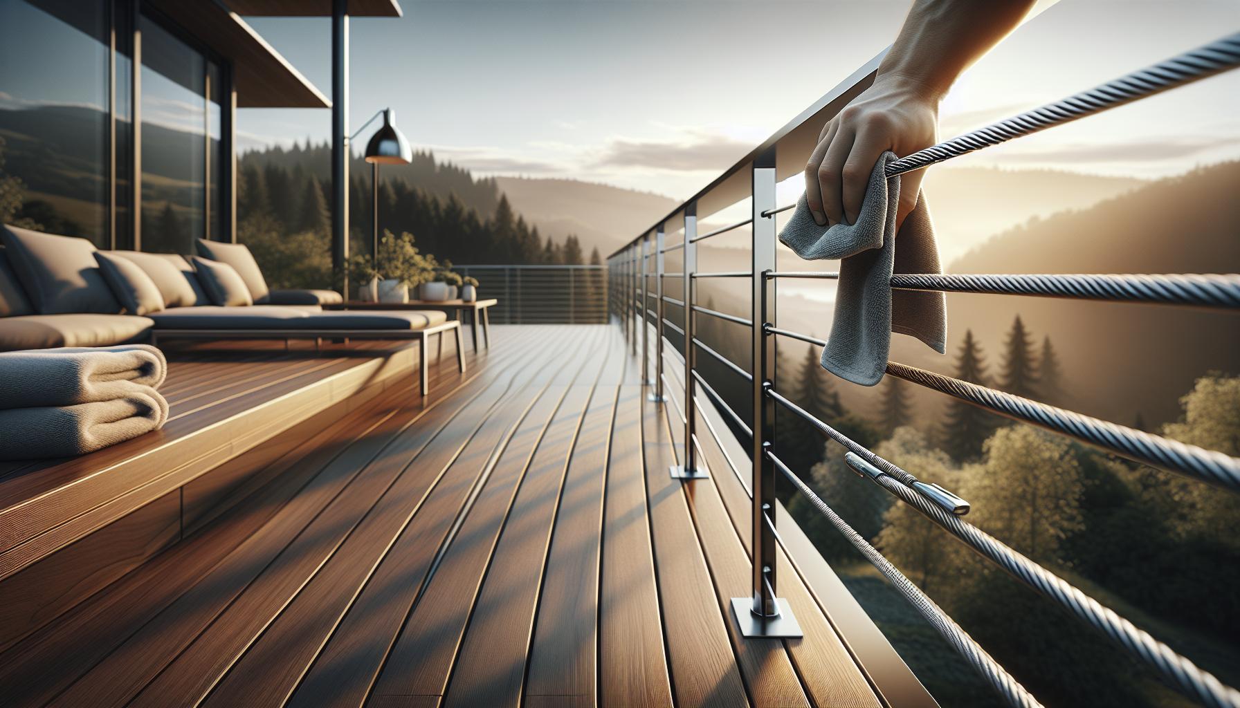 Maintenance Tips for Long-Lasting Cable Railings