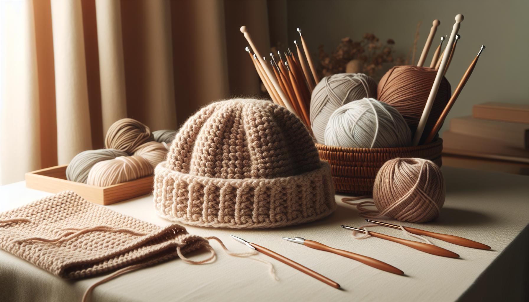 Crochet Beanie Hat Pattern: Cozy DIY Tutorial