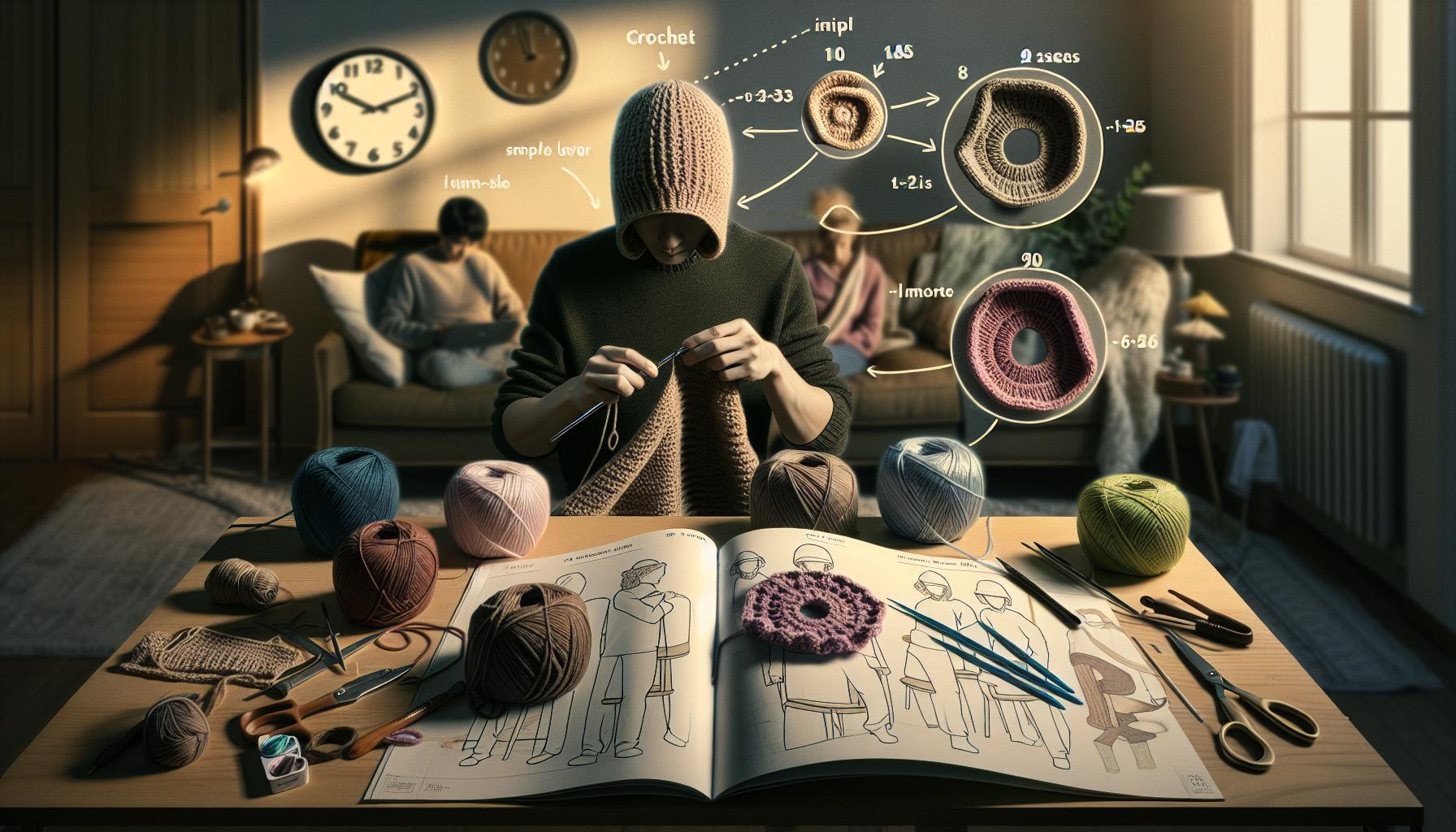 How Hard Is It to Crochet a Hat: Skill Level & Time Breakdown