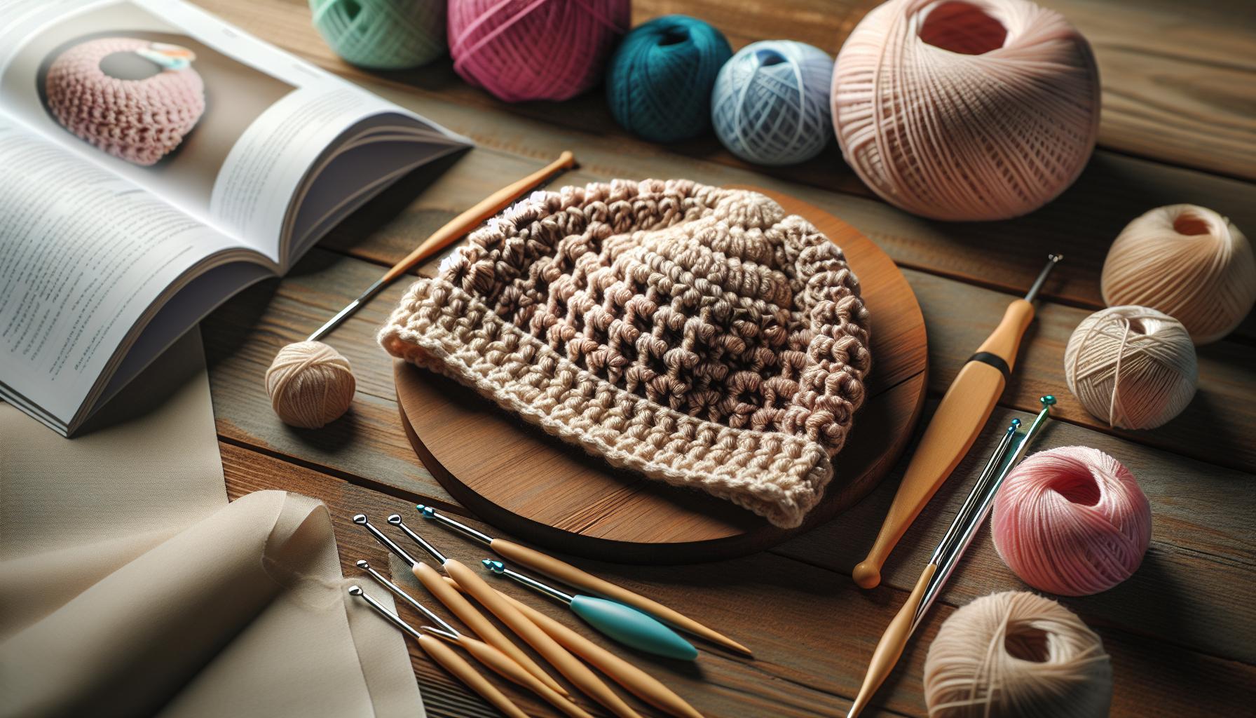 Newborn Crochet Hat Pattern Free: Quick & Sweet Tutorial 1 Newborn Crochet Hat Pattern Free: Quick & Sweet Tutorial