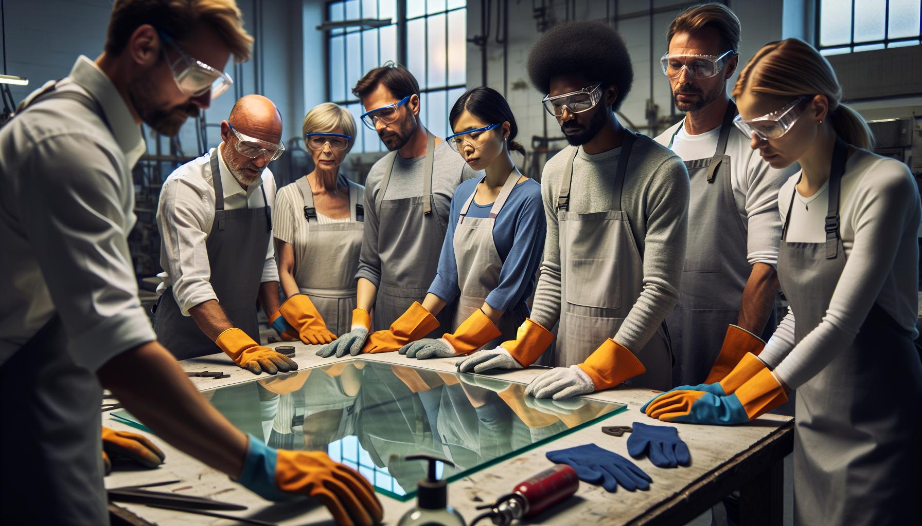 Safety Precautions When Working with Glass