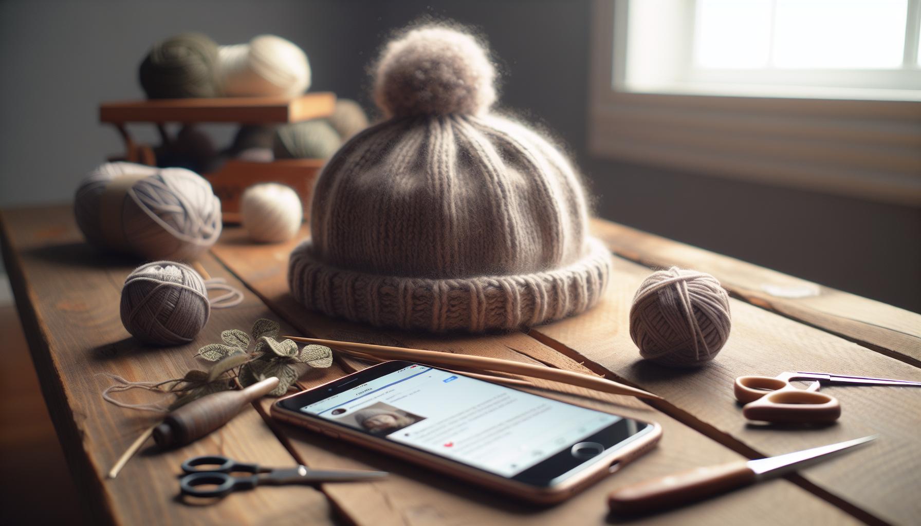 Crochet Pilgrim Hat Pattern: Thanksgiving Tradition 3 Sharing Your Finished Hat: Social Media Tips