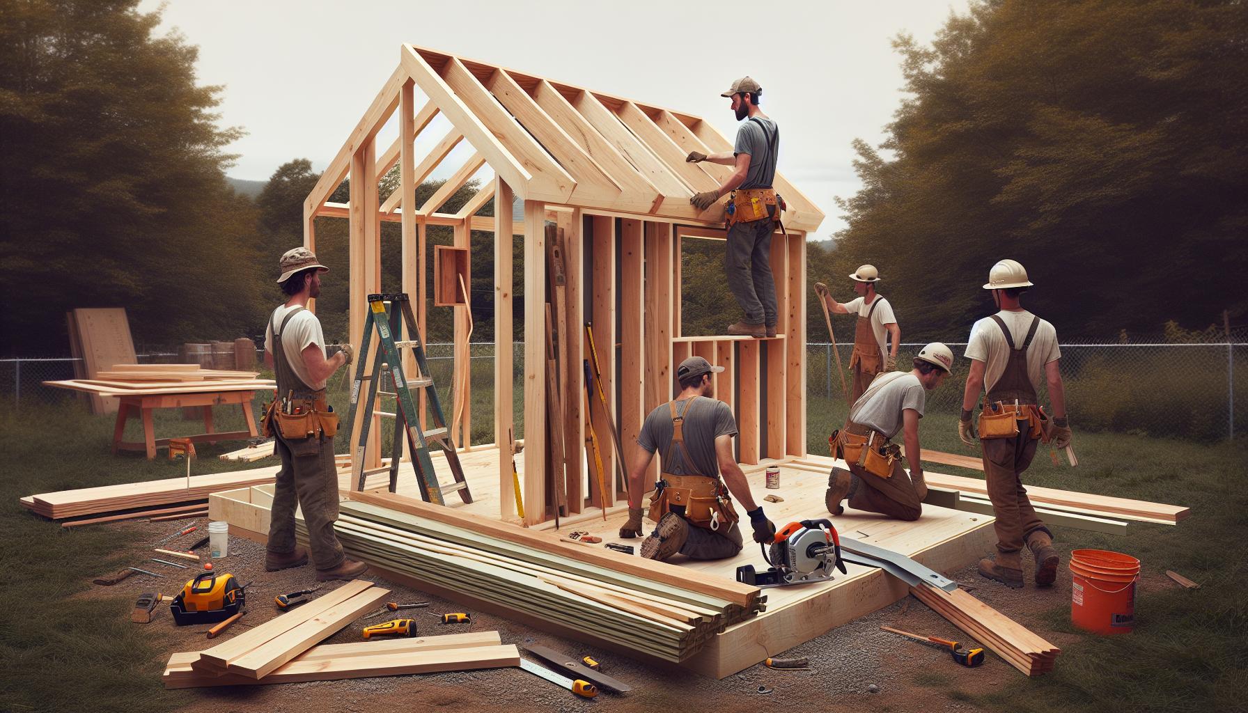 Step-by-Step Guide: Building Your Lean To Shed