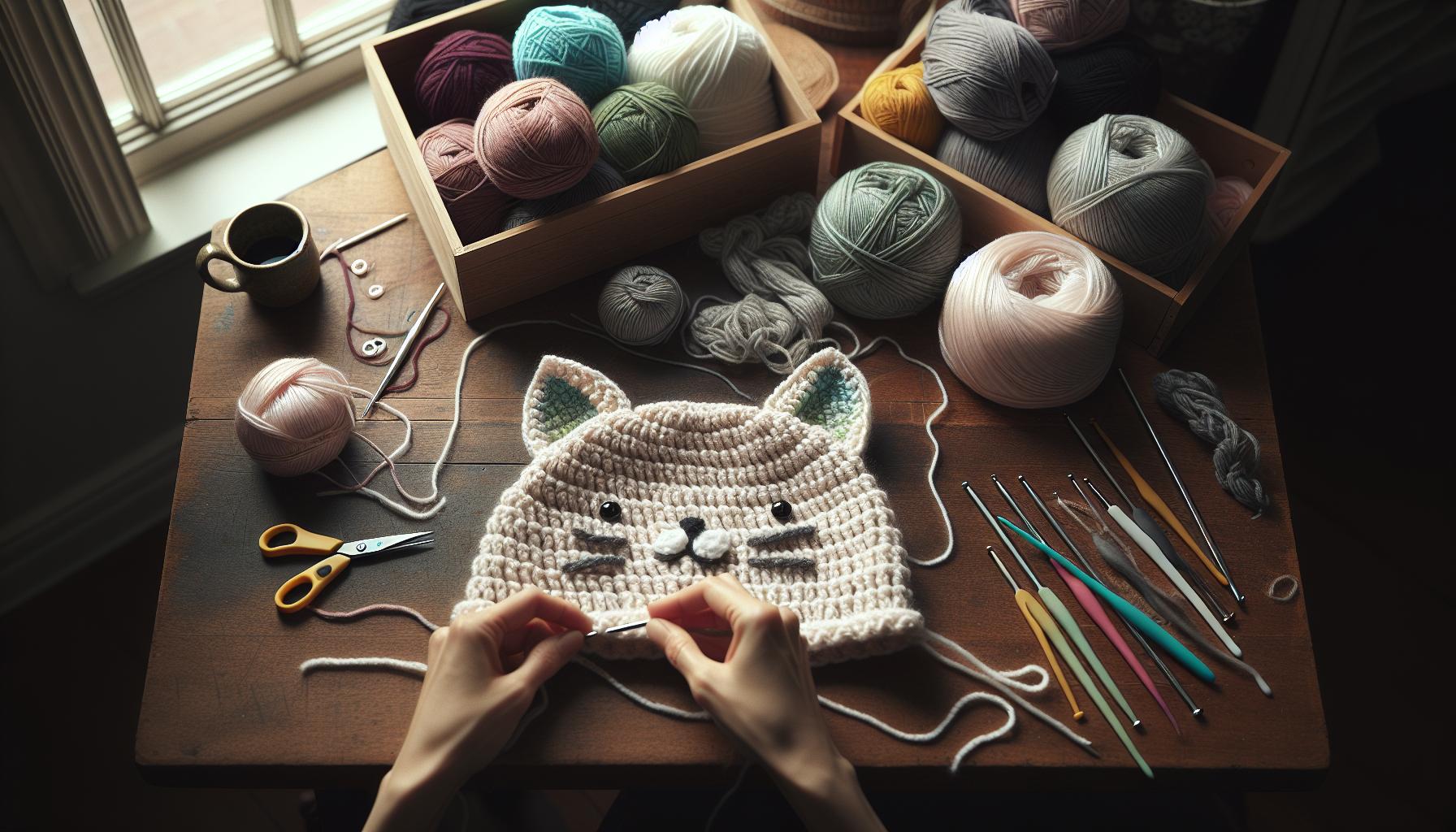 Step-by-Step Guide to Crocheting a Cat Hat