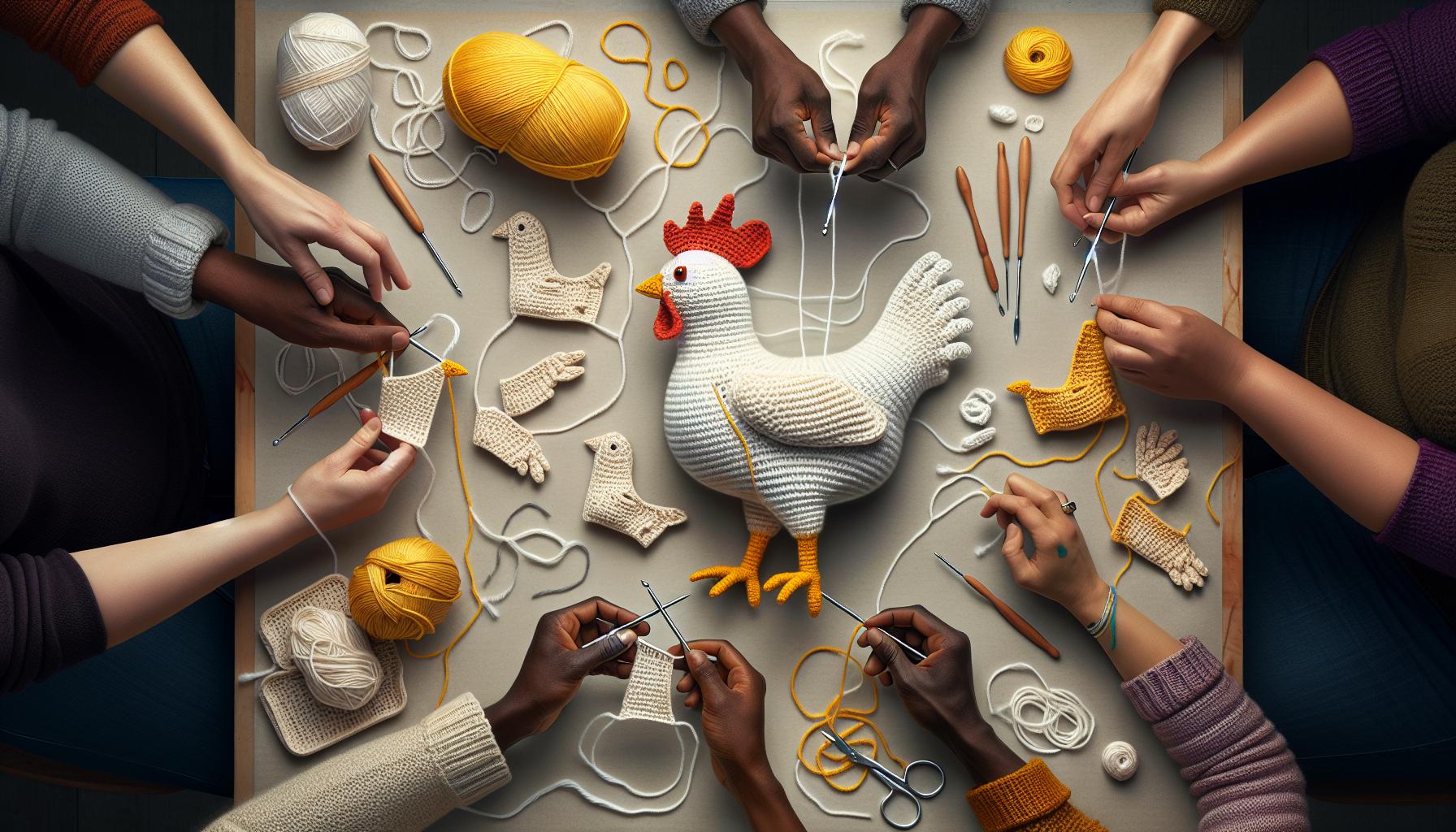 Step-by-Step Guide to Crocheting the Chicken Body
