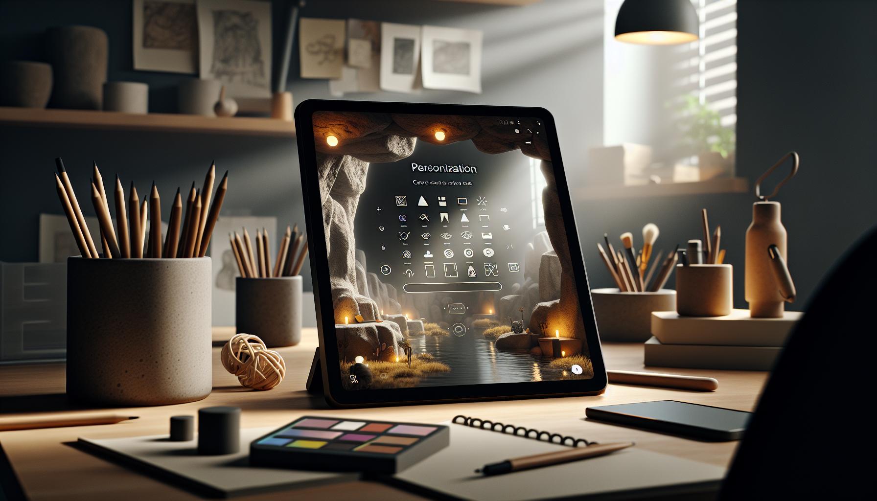 Tips for Personalizing Your Cave Tablet Design