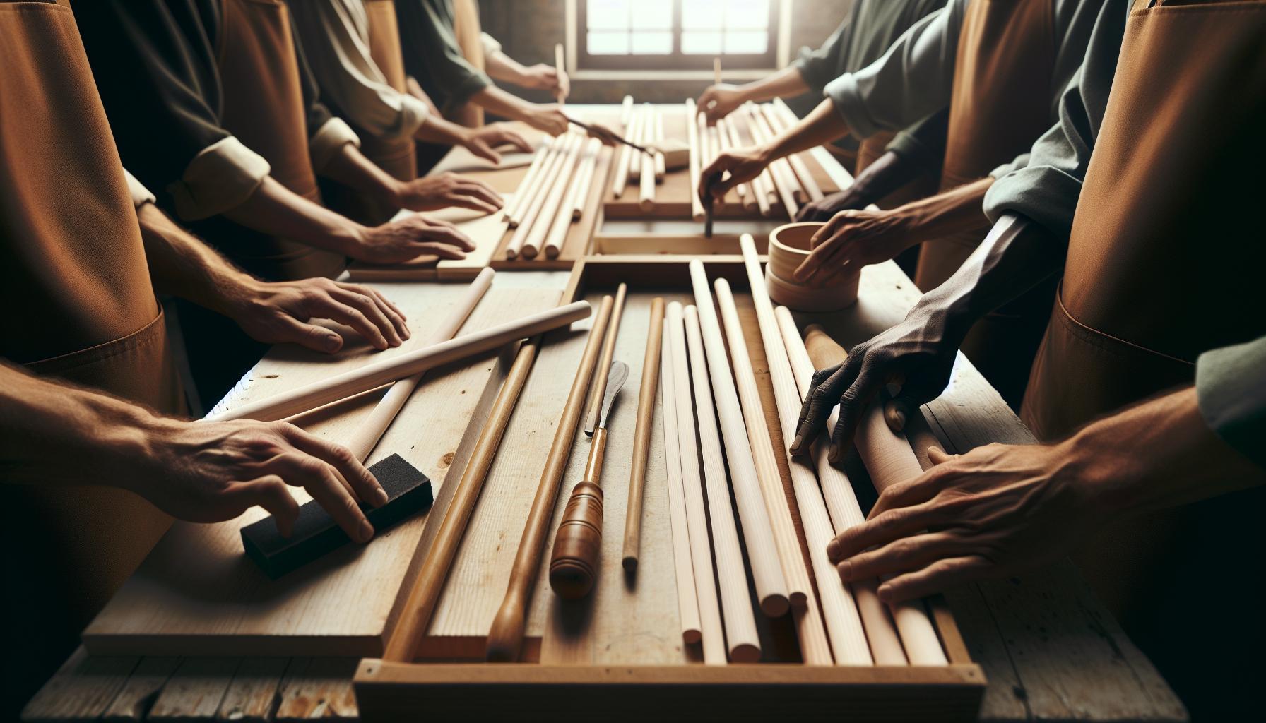 Top Tips for Smoothing and Finishing Your Sticks