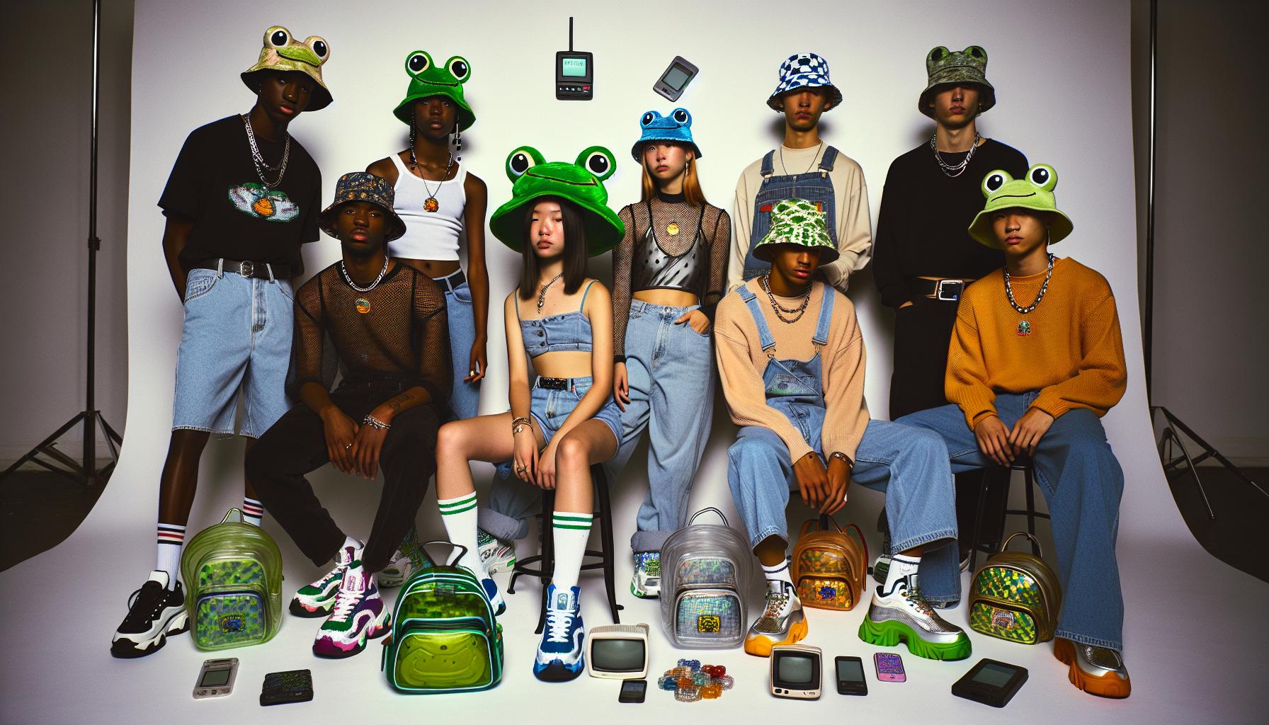 Understanding the Y2K Aesthetic: The Return of Frog Bucket Hats